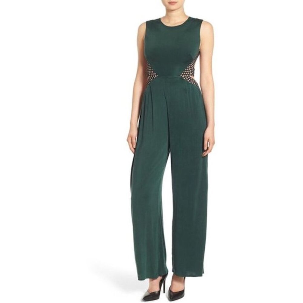 Kendall + Kylie Jersey Cut Out Jumpsuit